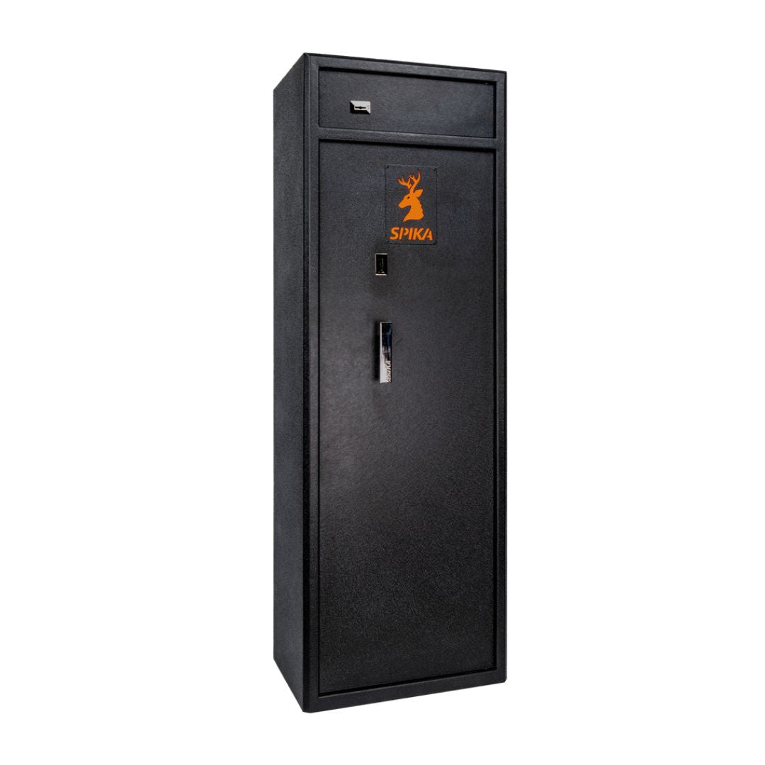 Spika S3 Gunsafe Rotated 45 degrees on a white background