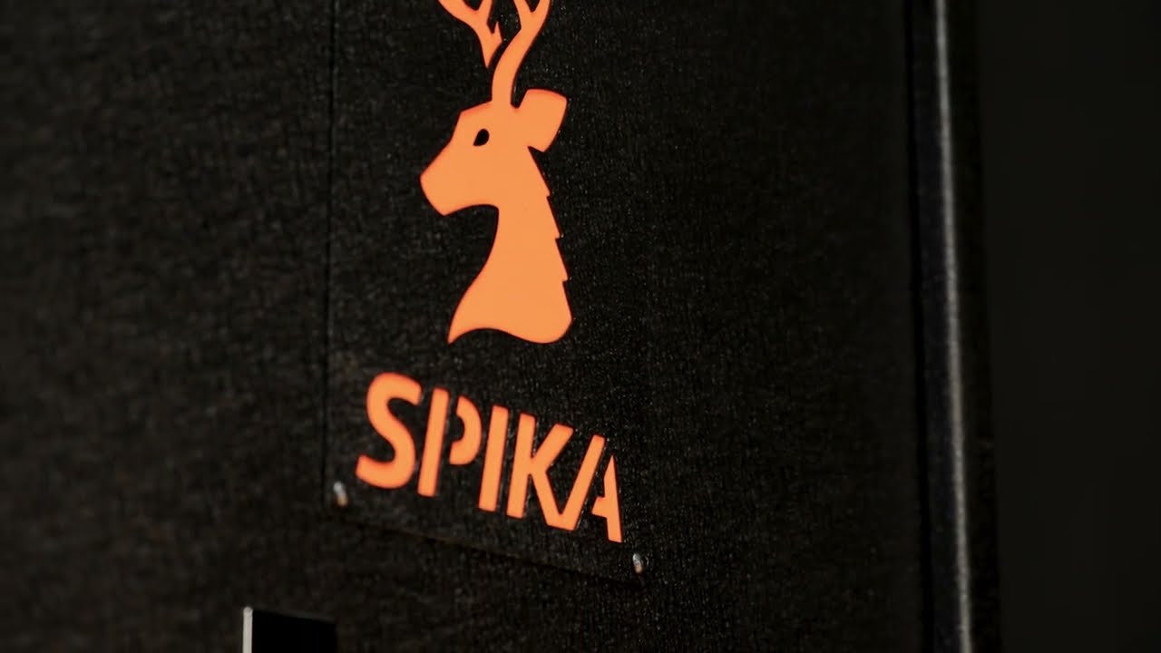 Spika S3 Video Thumbnail showing the orange Spika Logo